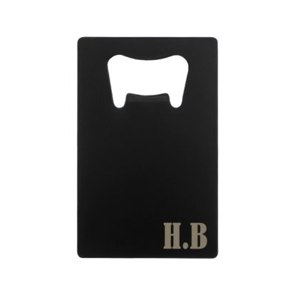 Personalised Bottle Opener - Bold Initials