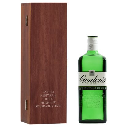 Personalised Box & Gordon's Gin