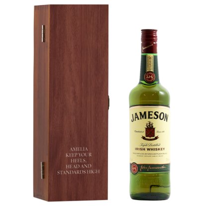 Personalised Box & Jameson Whiskey