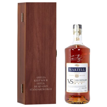 Personalised Box & Martell VS Cognac