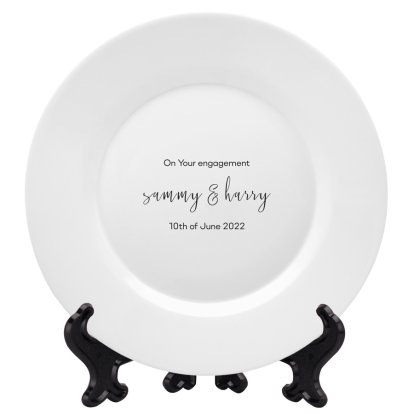 Personalised Ceramic Message Plate