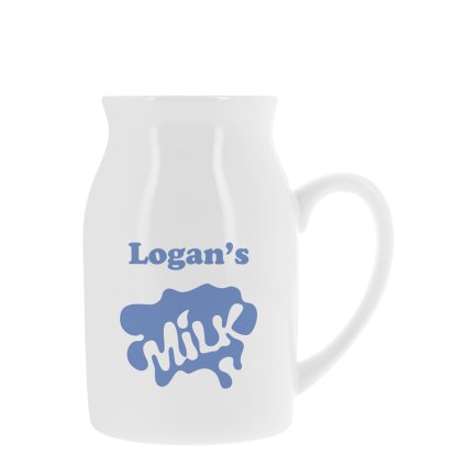 Personalised Ceramic Milk Jug