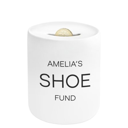 Personalised Ceramic Money Box - My Fund