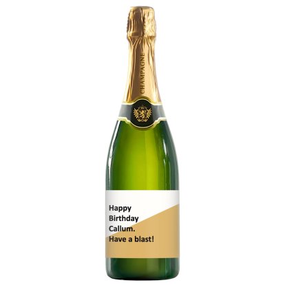 Personalised Champagne - Any Message