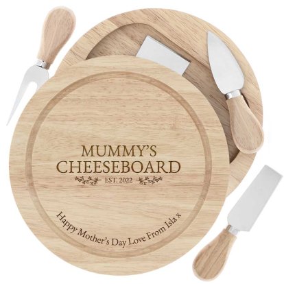 Personalised Cheeseboard for Mother's Day Photo 2