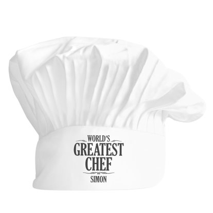 Personalised Chef Hat - World's Greatest