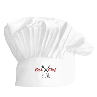 Personalised Chef's Hat - Best Chef