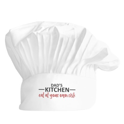 Personalised Chef's Hat - My Kitchen