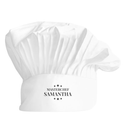 Personalised Chef's Hat - Star Chef