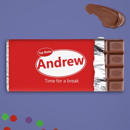 Personalised Chocolate Bar 