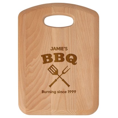Personalised Chopping Board - BBQ