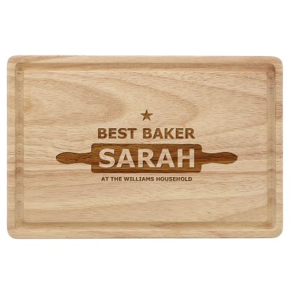 Personalised Chopping Board - Head Baker