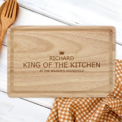Personalised Chopping Board - King
