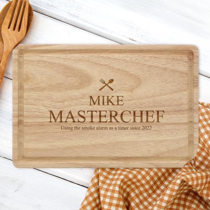 Personalised Chopping Board - Master Chef 