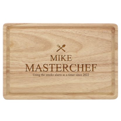 Personalised Chopping Board - Master Chef