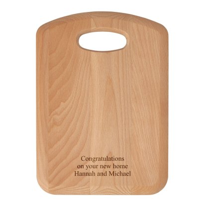 Personalised Chopping Board - Message