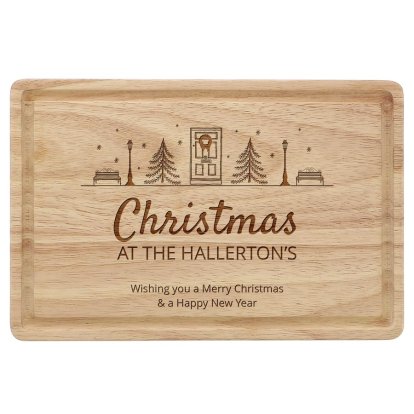 Personalised Christmas Chopping Board