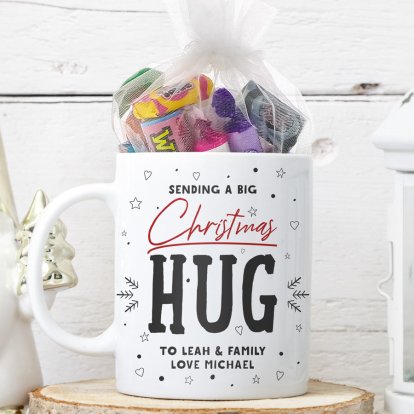 Personalised Christmas Hug Mug 