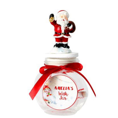 Personalised Christmas Wish Jar