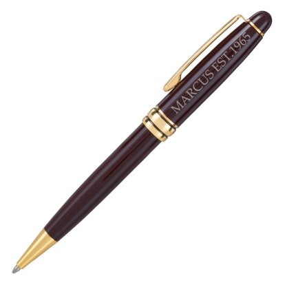 Personalised Classic Dark Maroon Pen
