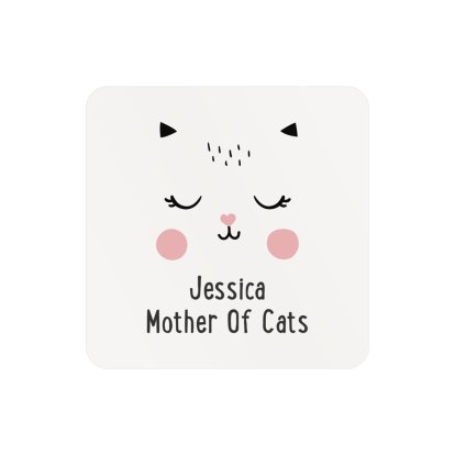 Personalised Coaster - Cat Lover