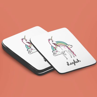 Personalised Coaster - Unicorn