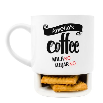 Personalised Coffee & Cookie Mug