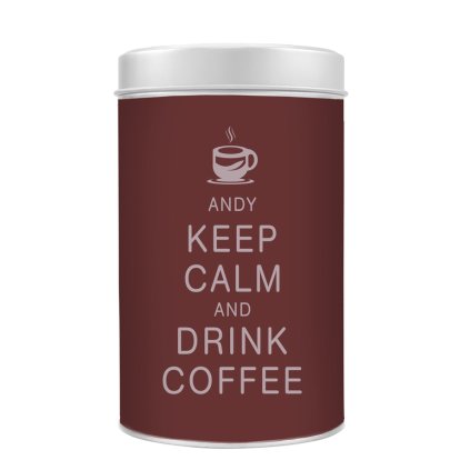 Personalised Coffee - Keep Calm & Drink Coffee