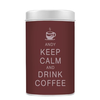 Personalised Coffee - Keep Calm & Drink Coffee
