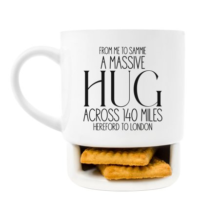 Personalised Cookie Mug - Massive Hug