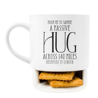 Personalised Cookie Mug - Massive Hug