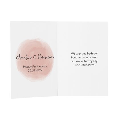 Personalised Couples Message Card
