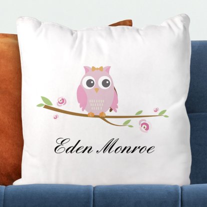 Personalised Cushion Cover for Girls 