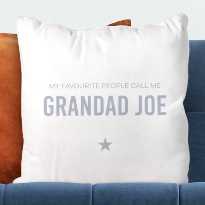 Personalised Cushion Cover - Star Design