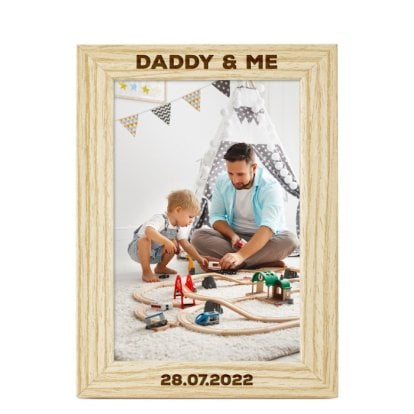 Personalised Deep Mount Photo Frame - DADDY & ME