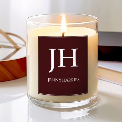 Personalised Deluxe Candle