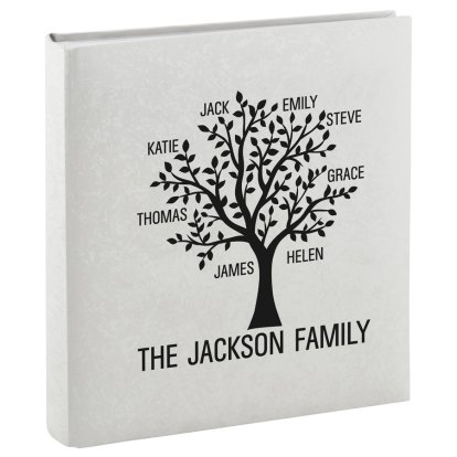 Personalised Deluxe Photo Album - Family Tree