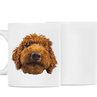 Personalised Dog Face Mug 
