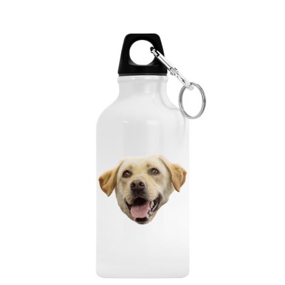 Personalised Dog Face Water Bottle