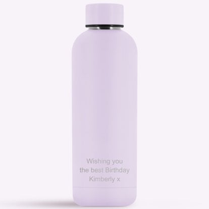 Personalised Double Walled Water Bottle
