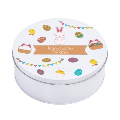 Personalised Easter Biscuits Tin