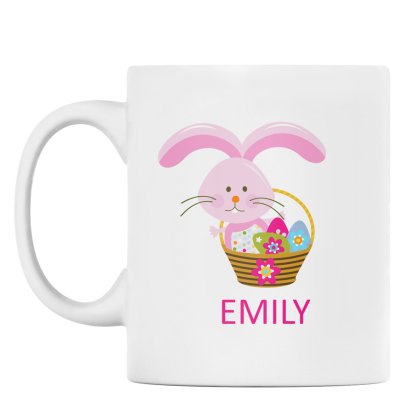 Personalised Easter Bunny Mug for Girls