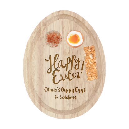 Personalised Easter Egg Breakfast Board