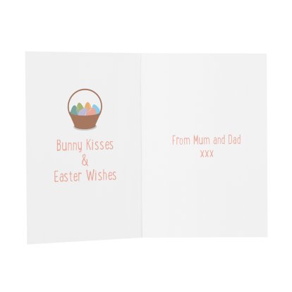 Personalised Easter Message Card