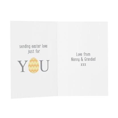 Personalised Easter Message Card - Easter Love