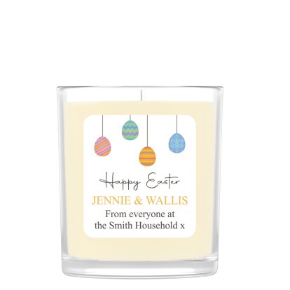 Personalised Easter Scented Candle