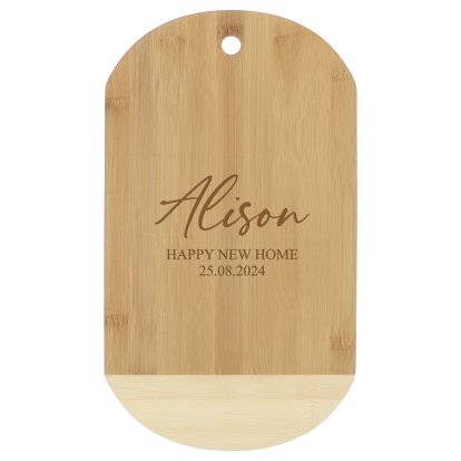 Personalised Eco-Friendly Bamboo Chopping Board - Any Occasion