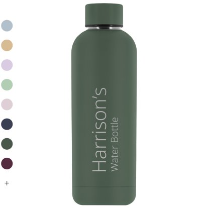 Personalised Eco-Friendly Reusable Stainless Steel Bottle