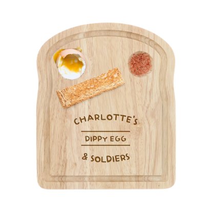 Personalised Egg and Toast Board