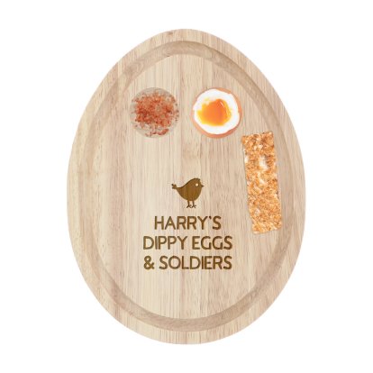 Personalised Egg Breakfast Board for Kids
